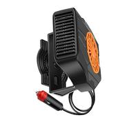 Riscaldatore per auto Riloer per camper 24V 200W Riscaldatore portatile per auto Ventilatore disappannamento Disappannamento Sbrinatore Condizionatore con rotazione di 360 gradi