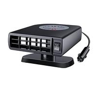Riscaldatore per auto Riloer per camper, portatile, riscaldamento rapido, sbrinamento, sbrinatore, ventilatore per automobile, compatibile con la maggior parte dei modelli a 12 V CC purificato