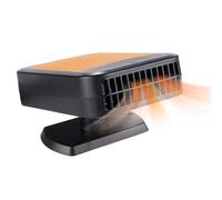 Riscaldatore Per Auto - Riscaldatore Auto Portatile 7,5x15x10,5 Cm, Ventola Riscaldante Per Parabrezza, Sbrinatore Per Parabrezza 12V, Sbrinatore Per Finestre Per Camion Furgone SUV Berlina Campeggio