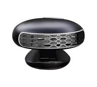 Riscaldatore per auto | Riscaldatore d'aria per veicolo | 360 gradi Regolabile Sbrinatore per parabrezza Riscaldamento Rapido Silenzioso per Camera da Letto Bagno Camper Campeggio Ufficio