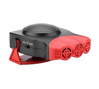 Riscaldatore per auto Sbrinatore, Dissipatore termico per sbrinamento automatico del parabrezza automatico, 12V 150W con 3 ventole e pulsante di commutazione separato,