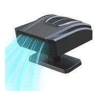 Riscaldatore per auto, ventola di riscaldamento, sbrinatore, ventola riscaldante, 150 W, sbrinatore per parabrezza, ventole riscaldanti per camion, camper, tenda, scrivania, campeggio, bagno, ufficio