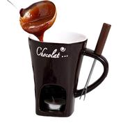 Riscaldatore per burro - Weacher in ceramica, set scaldavivande da dessert | Luce a fiamma costruzione sicura adatta Opzioni di servizio di formaggio al cioccolato adatto per feste di divertimento per