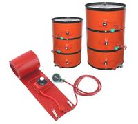 riscaldatore per fusti a botte, Fascia riscaldante for fusti in silicone 20-200L Termostato regolabile(200L 174 * 25CM)