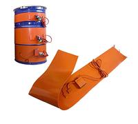riscaldatore per fusti a botte, Riscaldatore for fusti in silicone con termostato regolabile da 30°C a 130°C(Digital,100L 1200x250 1500W)