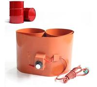 Riscaldatore per fusti con fascia per fusti, Riscaldatore for fusti in silicone con termostato regolabile for metallici da 20L a 200L(150L 152 * 25CM)