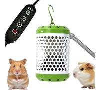 Riscaldatore Per La Gabbia Degli Uccelli - Lampade Per Terrario A Risparmio Energetico Per Rettili - Riscaldatore Riscaldante da Appoggio per Pappagallini - Per Tartarughe Lucertole Pappagalli E Vasca