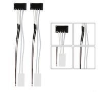 Riscaldatore per letto termico Bambu Lab P1P P1S X1C 48W con sensori e | Materiale resistente al calore, integrato per sensori di temperatura, include clip e pasta termica, riscaldamento rapido per
