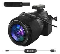 Riscaldatore per obiettivi, riscaldamento lenti con regolazione della temperatura, Lens Dew Heater, riscaldamento lenti anti-rugiada, fotocamera telescopica, obiettivo USB, nero