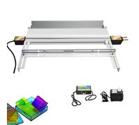 Riscaldatore per piegatrice, riscaldatore per strisce di plastica acrilica, utensile manuale portatile per riscaldamento a caldo, piegatrice con staffa e regolazione dell'angolazione(60cm)