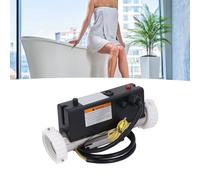 Riscaldatore per Piscina da 3000 W, Termostato Elettrico per L'acqua con Controllo della Temperatura, Riscaldamento Autonomo per Vasca Idromassaggio, Piscina, Cablato, con