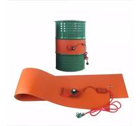 Riscaldatore per Secchio per Fusti Tappetino Riscaldante in Gomma Siliconica Cintura Riscaldante per Fusto Ddell'olio Riscaldatore a Fascia Isolato con Ter(Size:20L/860x200mm,Color:Display digitale)