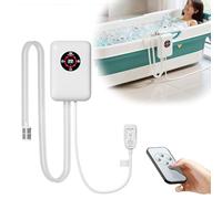 Riscaldatore Piscina-1200W Riscaldatore Per Vasca Da Bagno ，Separazione Acqua Ed Elettricità，Protezione Dal Surriscaldamento，Adatto Per Vasche Idromassaggio, Piccole Piscine