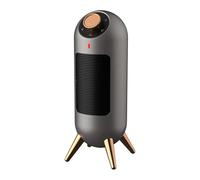 Riscaldatore portatile, 1200 W Desktop Heater, Piccola Famiglia, High-Power, European E, Intelligent Electric,Riscaldatore per piccoli ambienti(Gray)
