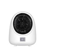 Riscaldatore portatile, 220 V Ventio Caldo Resatrice Mini Electric Desktop Riscaldamento Rapido Portable Per La Mano Più Calda 'ufficio,Riscaldatore per piccoli ambienti(White)