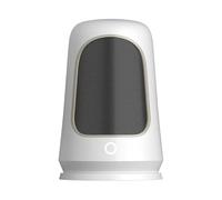 Riscaldatore portatile, 2Pcs Portable Small Heater Small Tabletop Space Heater Thermal Cycle Design Winter Accessory For Living Room Study Room Work Area,Riscaldatore per piccoli ambienti(White)