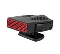 Riscaldatore portatile per auto, 12 V, 150 W, con doppia modalità di sbrinamento e sbrinamento per parabrezza, rotazione cardanica per flusso d'aria direzionale