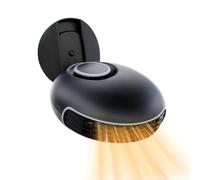 Riscaldatore portatile per auto, Defroster carrello da golf a riscaldamento rapido, riscaldatore silenzioso regolabile a 360 ° per defogging del parabrezza, caldo da viaggio compatto con distribuzione