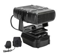 Riscaldatore Portatile Per Auto | Riscaldatore Regolabile A 90 Gradi Silenzioso - Sbrinatore per Parabrezza Auto - Per Veicolo Camion Scrivania Bagno Camera Da Letto Garage Guida Invernale Interno Est