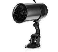 Riscaldatore rapido per Ventola per Auto 12V / 150W, Riscaldamento e Raffreddamento 2 in 1 Nero Appannamento Automatico Portatile Anti-Fuoco ABS Parabrezza sbrinatore Parabrezza sbrinatore