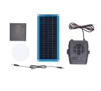 Riscaldatore solare per serra, riscaldatore portatile del pannello solare dell'automobile per l'inverno, riscaldatori solari per pollo, piccoli riscaldatori della serra (A)