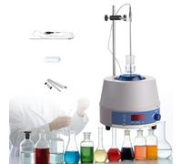 Riscaldatore termostatico da laboratorio con mantello riscaldante, display digitale, agitatore magnetico for apparecchiature di laboratorio for riscaldamento e agitazione di liquidi(500ml)