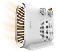 Cecotec Termoventilatore ReadyWarm 2050 Max Dual White. 2000 W, 2 Livelli di Potenza, 3 Modalità di Funzionamento (Cool/Warm/Hot), Leggero, Manuale, Silenzioso, Spegnimento Automatico