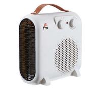 Riscaldatore termoventilatore FM DUAL-2000 2000W Silenzioso Termostato