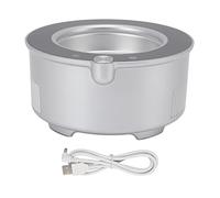 Riscaldatore USB per tazze e tazze, pad di controllo della temperatura doppio uso con un intervallo da 11 ℃ a 68 ℃, piastra ABS stabile per la casa