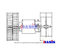 Riscaldatore Ventilatore Interno Per Mercedes-Benz Saloon W124 E-Class A124
