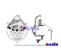 Riscaldatore Ventilatore Interno Per Peugeot 306 Cabriolet 7D N3 N5 7A 7C 7E