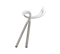 Riscaldatori a cartuccia 2 pezzi 12,5 mm 380~500 mm 316SUS tubo riscaldante singolo a doppia testa 110 V/220 V/380 V(220V,2100W 12.5x420(DxL))