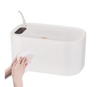 Riscaldatori di lunghezza del bambino con temperatura Distributore di salviettine umidificate Pantall-USB | Scatola di riscaldamento per salviette di scambio e cura quotidiana