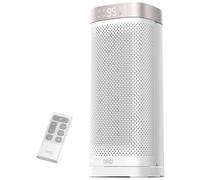 Riscaldatori Dreo 40 cm per uso interno, portatili e a riscaldamento rapido. Con telecomando, timer 12h, oscillazione 70° e protezione surriscaldamento. Sicuri e ideali per camera da letto e ufficio.