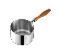 Riscaldatori per burro a fondo piatto in acciaio inox Hot Pot Oil Pan Piccola casseruola per bollire salsa di latte sugo sugo cioccolato zucchero Melting Pot