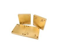 Riscaldatori Piastra riscaldante quadrata in rame fuso ad alta temperatura Riscaldatore a fascia elettrico Tappetino for pressa for pannelli Macchina for estrusione e laminazione(200x200x20mm 2000W)