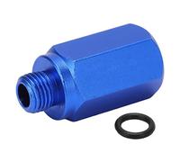 Rischio Adattatore a imbuto a bordo freno a disco idraulico RL224 Convertizione del tappo dell'olio per bici per freno a disco idraulico in lega di alluminio blu leggero durevole