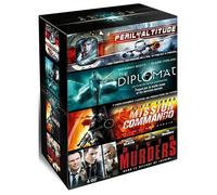 Rischio IN Altitudine+Il Diplomat+Missione Commando + River Murders DVD Nuova