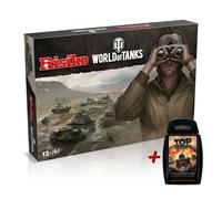 Rischio - World Of Carri Armati + Top Briscola Gioco di Società da Tavola Panzer