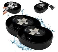 Risciacquatore for rasoio, pulisce le lame senza bisogno di elettricità, pulisce efficacemente il tuo rasoio, addio ai rasoi intasati e ai lavandini sporchi for la maggior parte dei rasoi for la testa