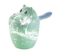 Risciacquo da bagno - da bagno per bambini, di riccio per shampoo ippopotamo, 15 x 7 cm, lavaggio dei capelli, acqua versata, secchio protettivo, risciacquo per | protezione degli
