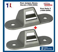 2x Riscontro Guida Porta Sportello Posteriore Sinistro per Daily 3 1999-2006