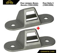 2x Riscontro Guida Porta Sportello Posteriore Sinistro per Daily 3 1999-2006