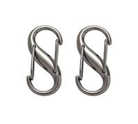 Risdany 10 Fibbie Dorate a Forma di S, estensibili/Fibbie più Corte Regolabili, Adatte per Accessori Fai da Te e regolatori per Cinghie di Borse,1,2x2,5 cm