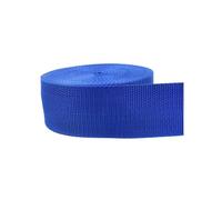 Risdany 10 Metri di fettuccia in Nylon Poliestere da 50 mm per Legare Cinghie per Borse in Tessuto, Accessori per Cinghie da Esterno,Blu Reale,32 mm