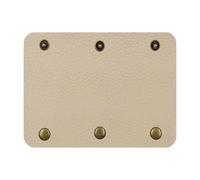 Risdany 2 Pezzi di Protezione per Maniglie di valigie in Pelle PU, Fibbia per Sella per Borse da Viaggio, tracolle, Accessori per tracolle Resistenti,9x13 cm