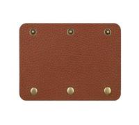 Risdany 2 Pezzi di Protezione per Maniglie di valigie in Pelle PU, Fibbia per Sella per Borse da Viaggio, tracolle, Accessori per tracolle Resistenti,9x13 cm