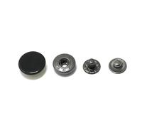Risdany 20/50 Set 12/15/17mm Bottoni Automatici Colorati Bottoni Automatici per Abbigliamento Scatta Abbigliamento Borsa Accessori per Cucire,Verde,17 mm