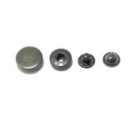Risdany 20/50 Set 12/15/17mm Bottoni Automatici Colorati Bottoni Automatici per Abbigliamento Scatta Abbigliamento Borsa Accessori per Cucire,Giallo,15 mm