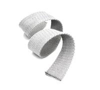 Risdany 20M/Rotolo 20-50mm Fettuccia in Cotone Poliestere, Fettuccia in Tela, Cinghie per Zaino, Reggette, Fettuccia in Twill,Grigio,38 mm